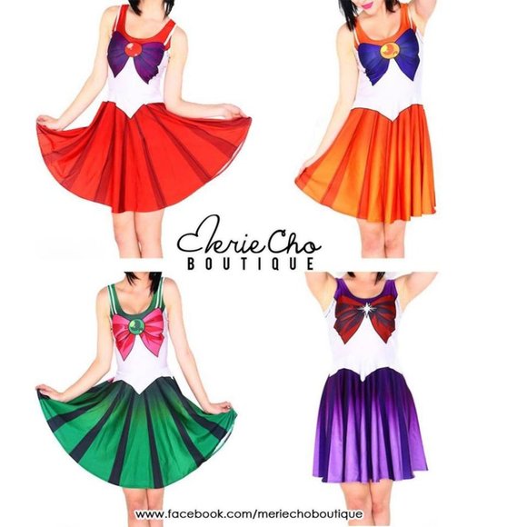 Vestido de sailor Moon sailor scouts